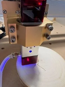 Machine pour gravure laser