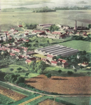 Vue aérienne de l'usine CPDN